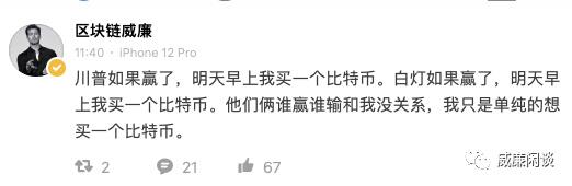 威廉:年度大戏落幕,比特币后市为何值得看好?