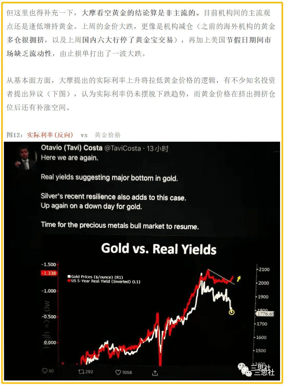 同为对冲风险,为何黄金与比特币价格背离?