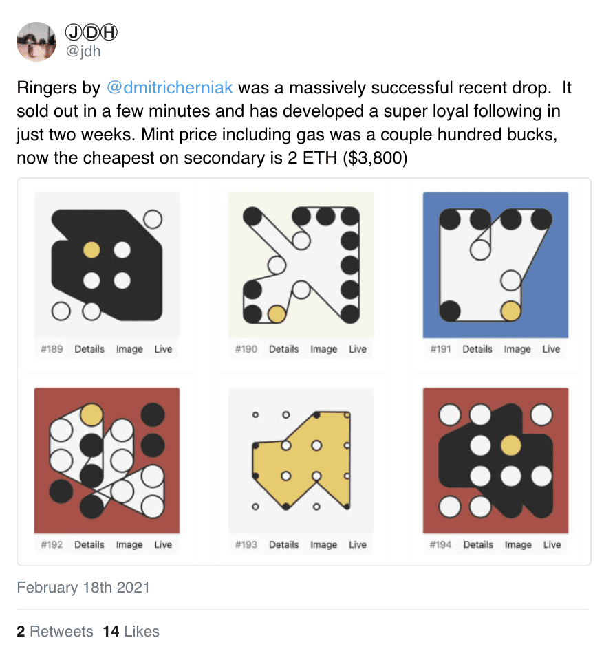 疯狂到爆炸的NFT,800ETH买一个NFT值得吗?