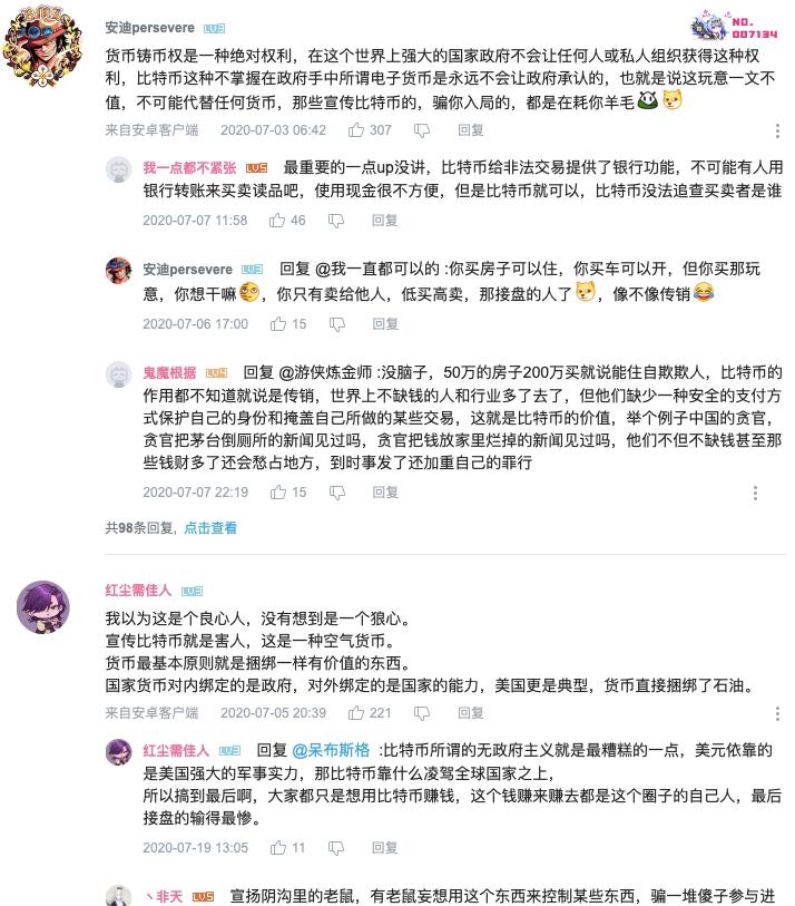 比特币连续创造历史，微博、虎扑、B站等社交平台用户如何看待？
