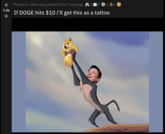 #DogeDay420#冲上推特热搜,狗狗币明日能否突破1美元?