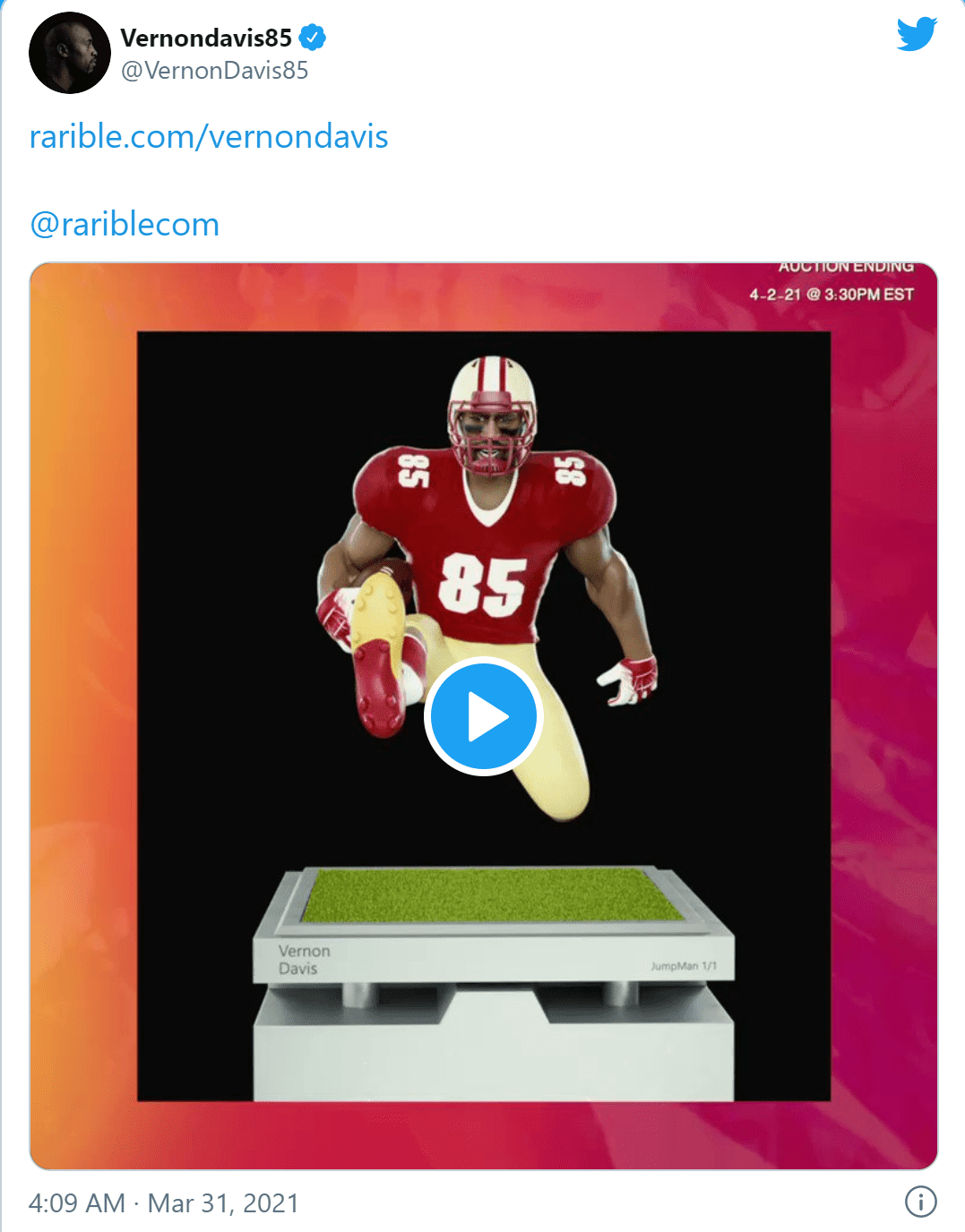 NFT革命:NBA 成为第一个吃螃蟹的联盟,NFL又该何去何从?