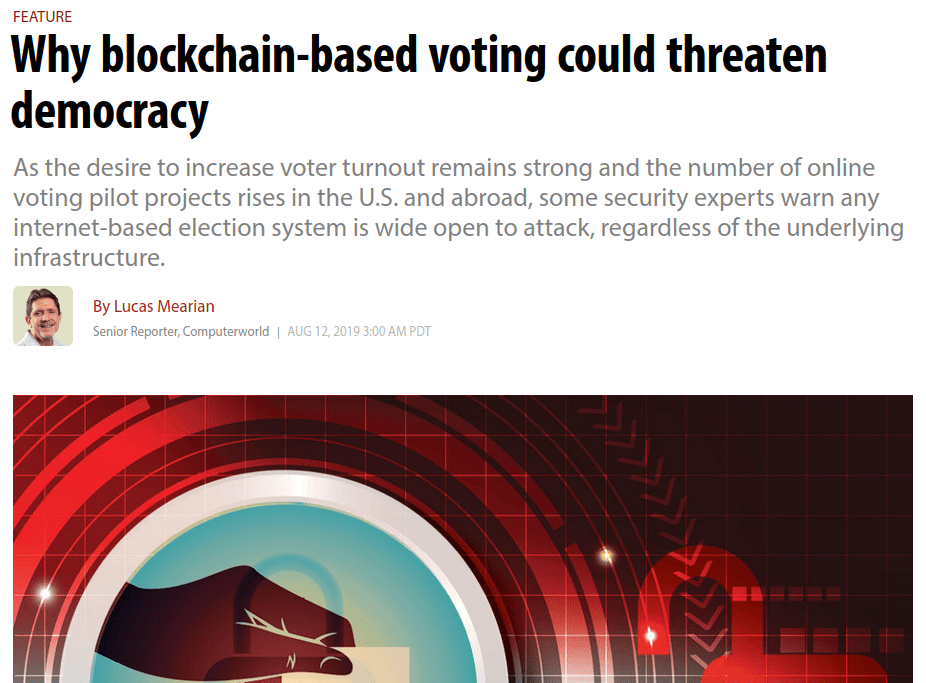 Vitalik:重新认识区块链投票