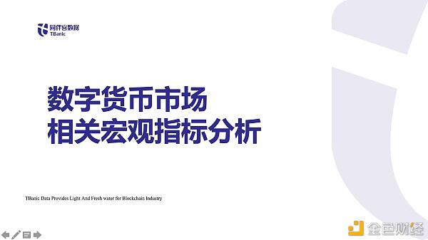 数字货币市场相关宏观指标分析