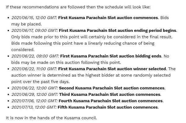 Kusama 平行链拍卖,下个月会成为波卡的爆发期吗?