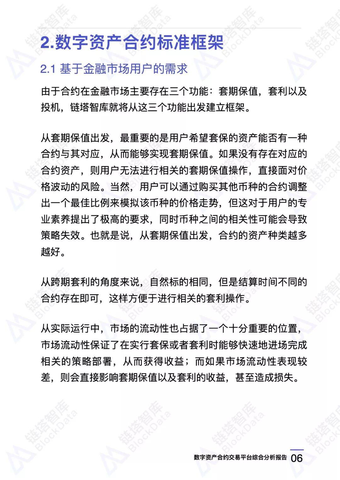 数字资产合约交易平台综合分析报告