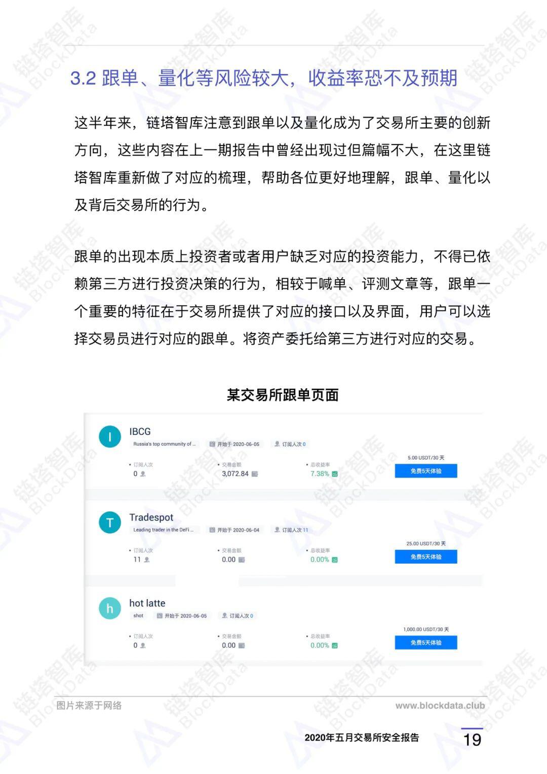 2020年五⽉交易所安全研报