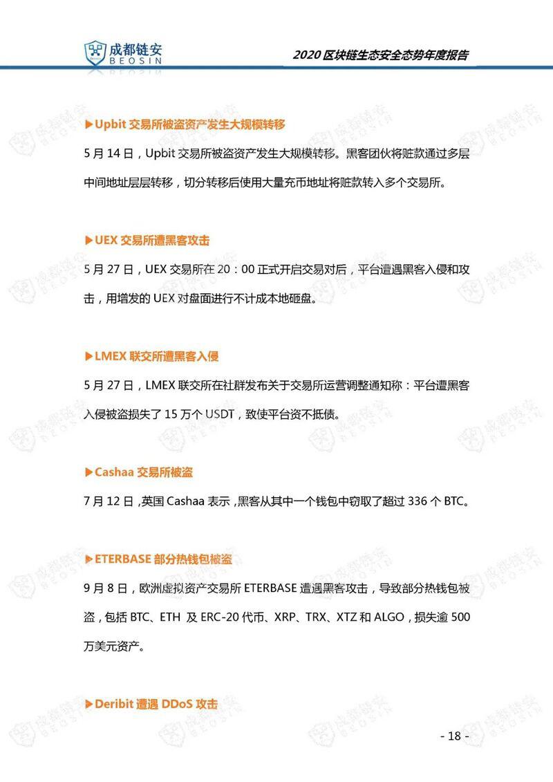 年度报告:2020年区块链生态安全态势