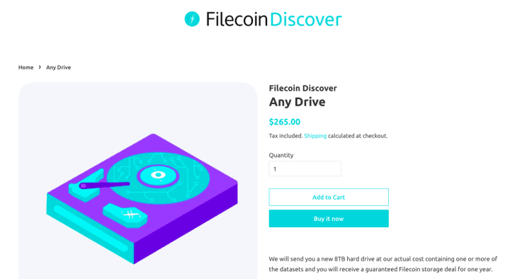 Filecoin推出官方硬盘,不让其他500家矿机商活了?