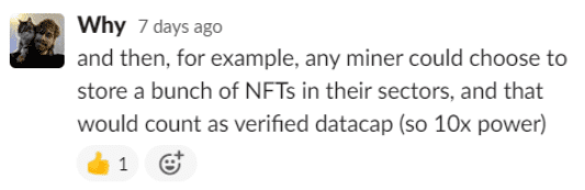 Filecoin或将支持NFT,届时矿工将获得10倍有效算力