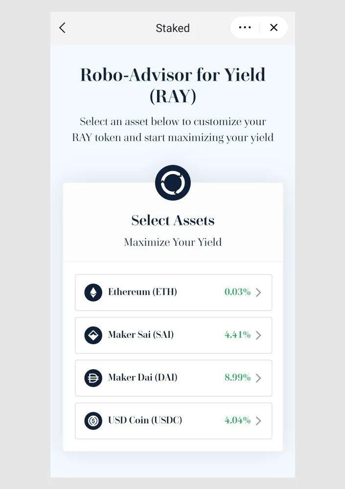 DeFi 投资者获取最佳回报的新方法:RAY