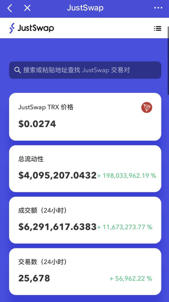 百倍币工厂假币泛滥,波场Justswap首秀演砸
