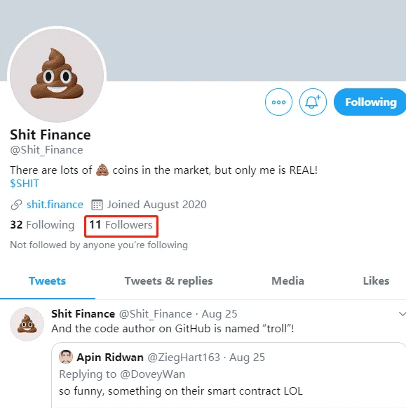 今天你挖“粪”了吗:从狗狗币到YFI到Shit.finance