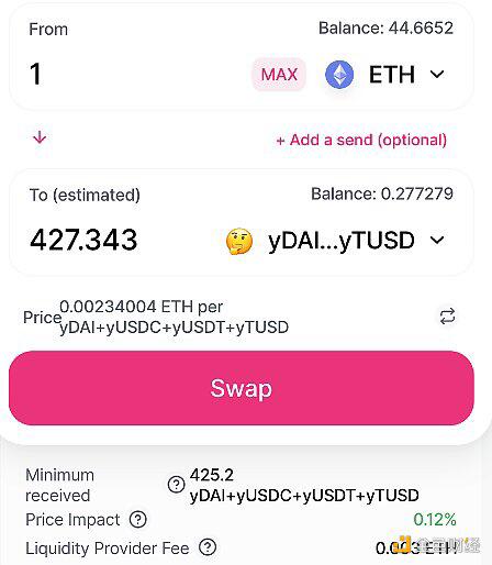 YFII Pool 1、2和机枪池挖矿教程