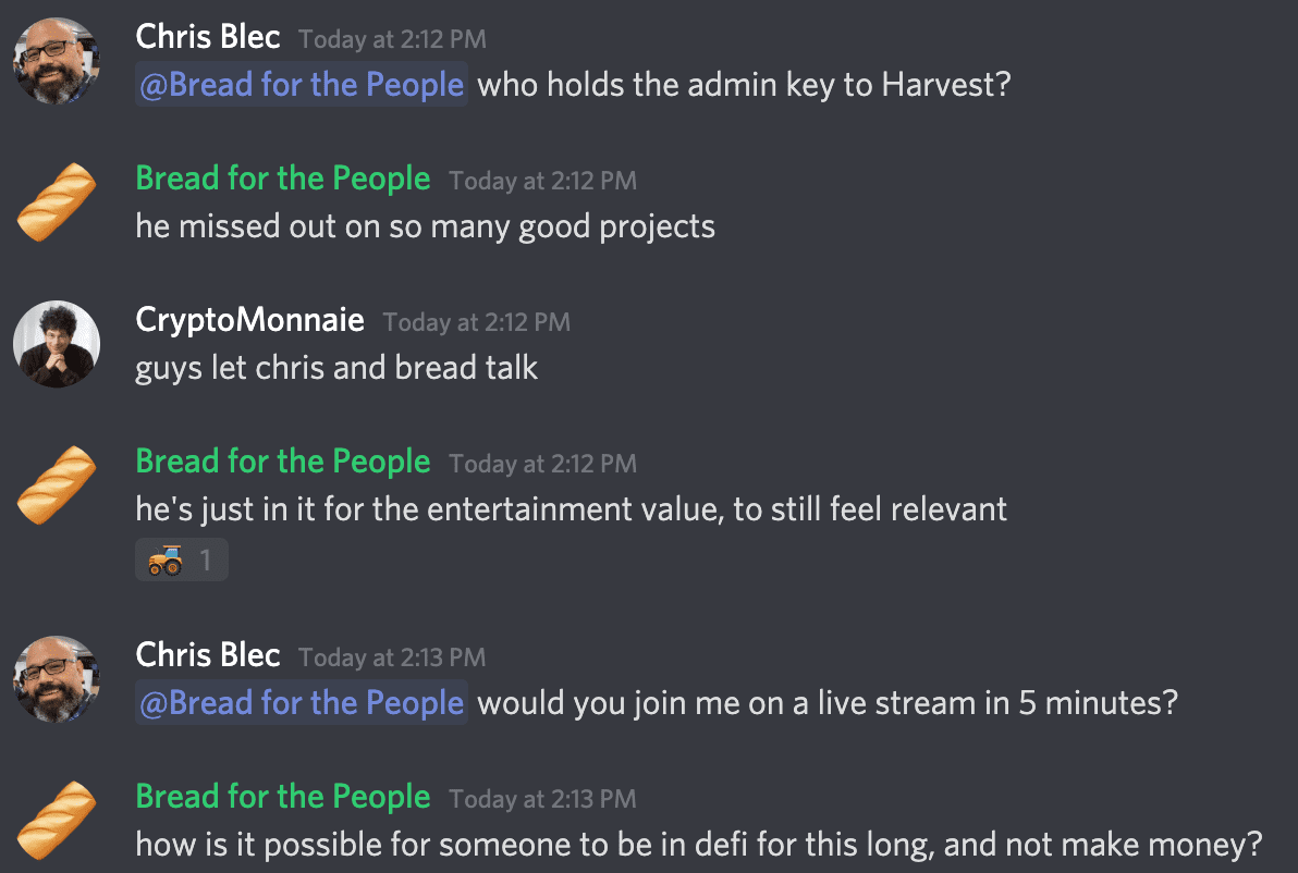 DeFi项目Harvest Finance造成用户损失超2000万美元,知名KOL提醒称项目存在重大风险