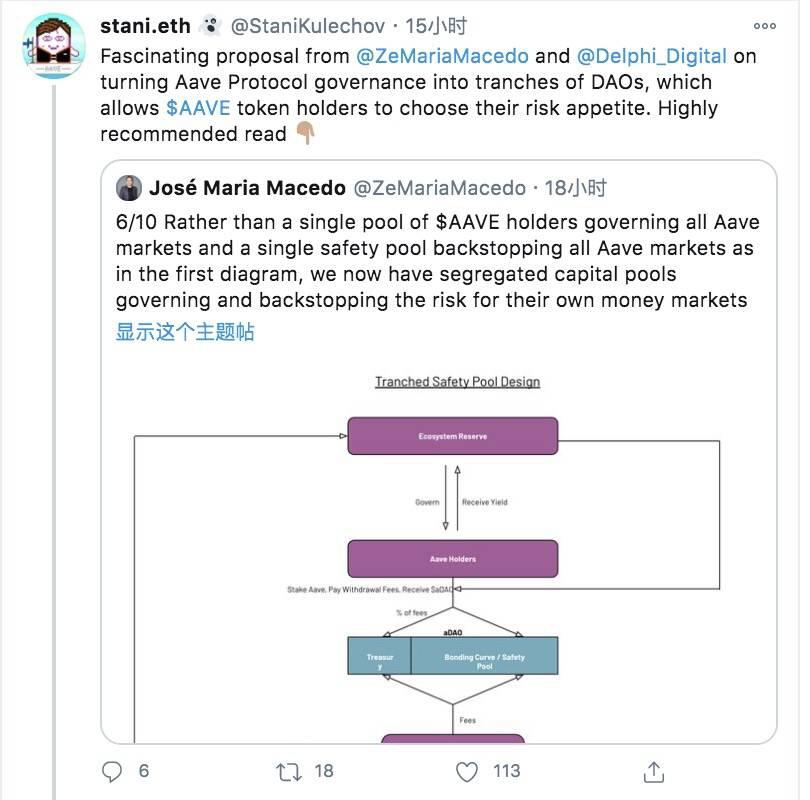 DeFi新玩法丨一文了解Aave的新代币架构提案