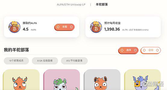 羊驼之城:NFT与DeFi的结合