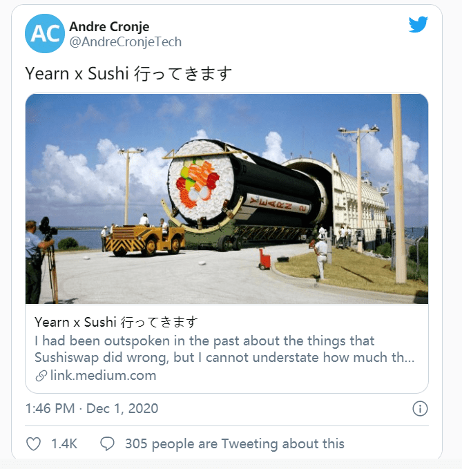 单日大涨近35%!Sushi强势反弹,创10月以来新高