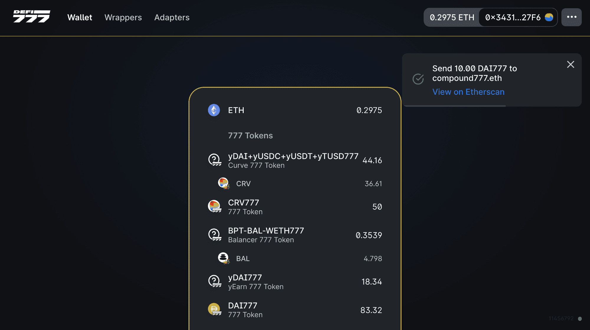 Defi新玩法丨3分钟了解傻瓜式Defi操作协议DeFi777