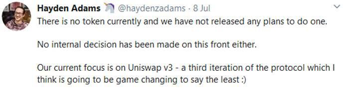 盘点2020年三大潜力项目之一:Uniswap