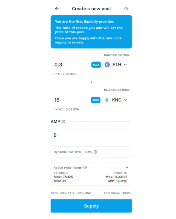 一文了解世界第一个动态做市商——Kyber DMM