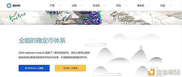 基于QIAN V2的QSD 创新的去中心化稳定币
