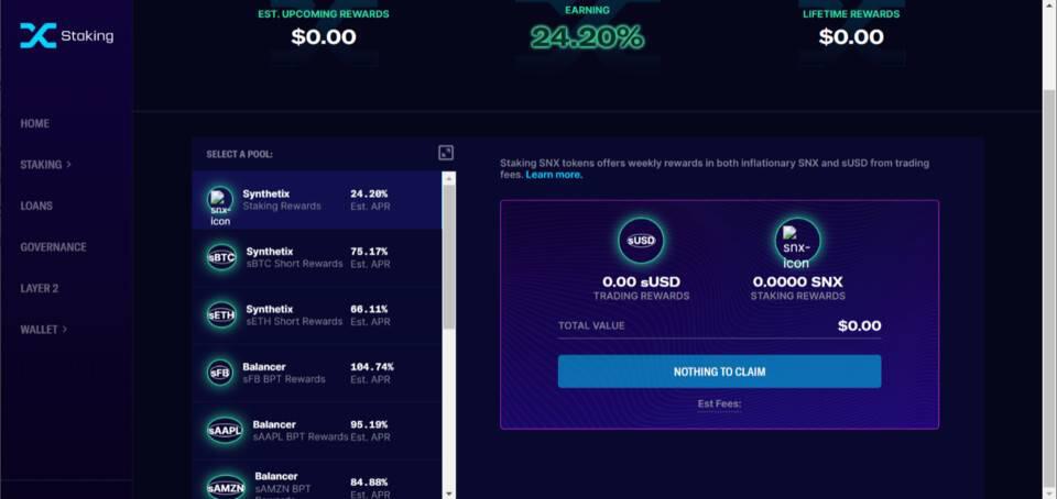 三分钟学会用 SNX、sUSD 和 Synths 参与 DeFi 挖矿