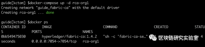 Hyperledger Fabric的CA操作指南-part1