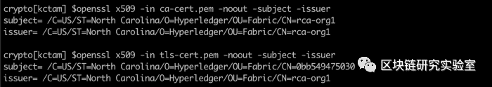 Hyperledger Fabric的CA操作指南-part1