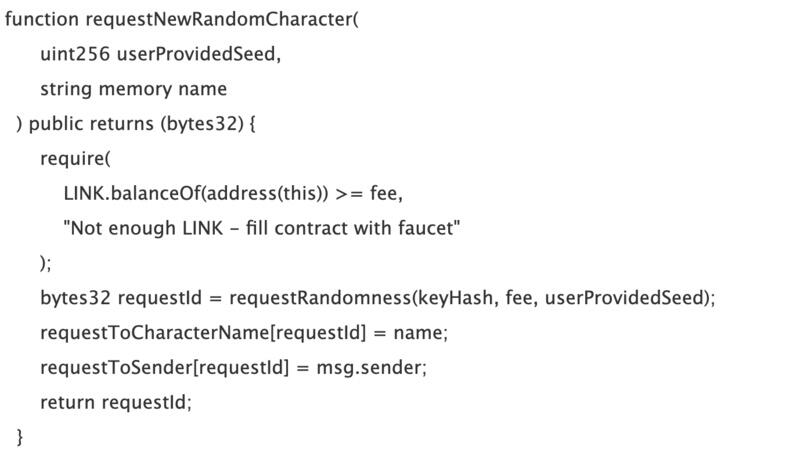 如何在NFT(ERC721)中获取随机数?