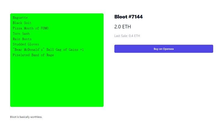 仿 Loot 平臺蜂擁而至, NFT 是新時代的郁金香嗎?