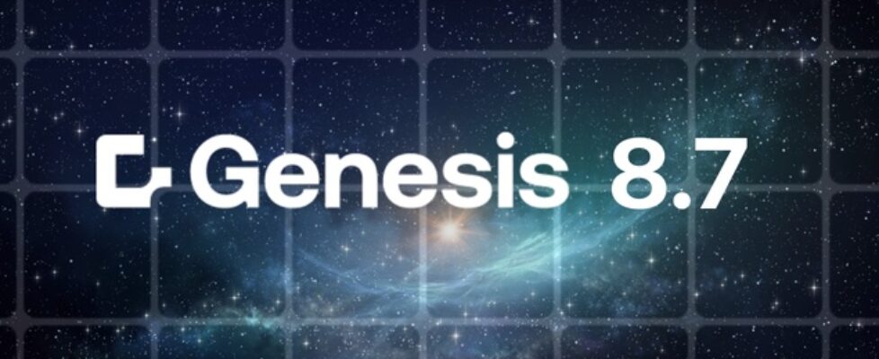Genesis 8.7版本通过新增事件定义功能与Bloomberg集成升级,大幅提升开发效率并减少构建时间,实现金融市场级应用的快速交付